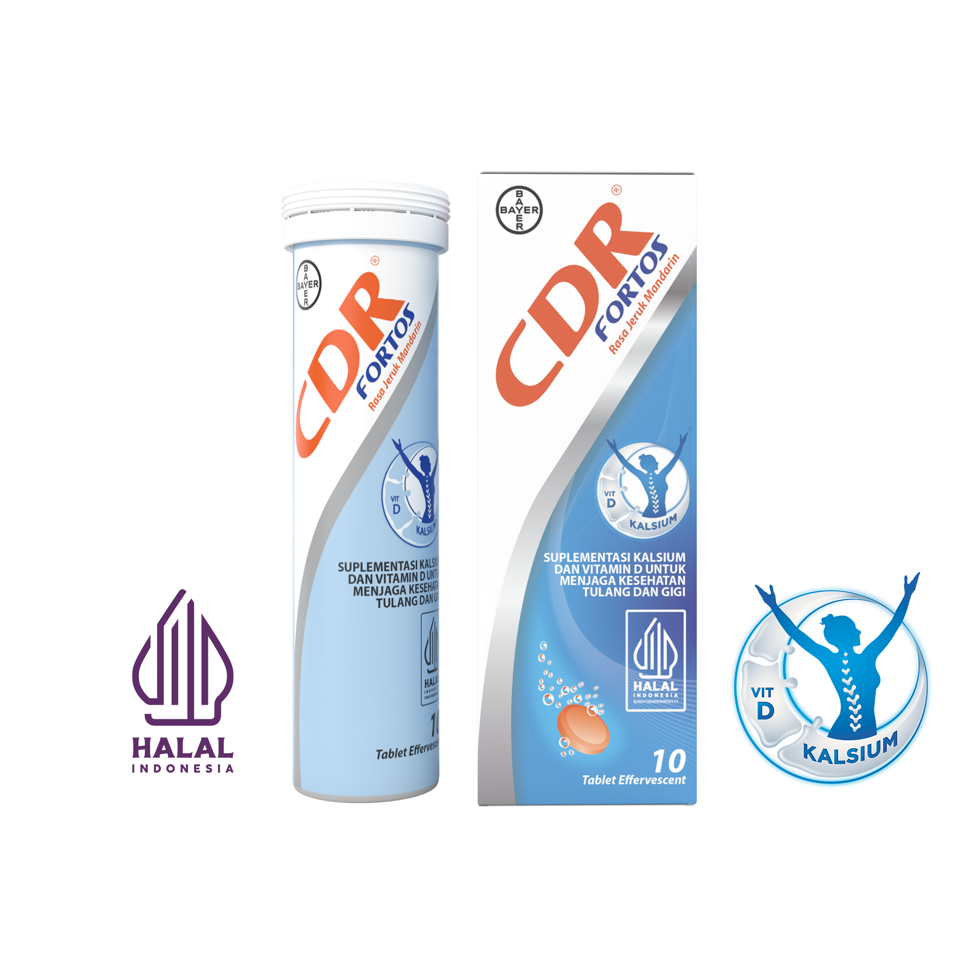 CDR Fortos Rasa Jeruk Mandarin - 10s